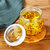卡凡洛(Kaflo)密封罐玻璃食品瓶子蜂蜜瓶咸菜罐泡酒泡菜坛子带盖家用小储物罐子(500ML)第2张高清大图
