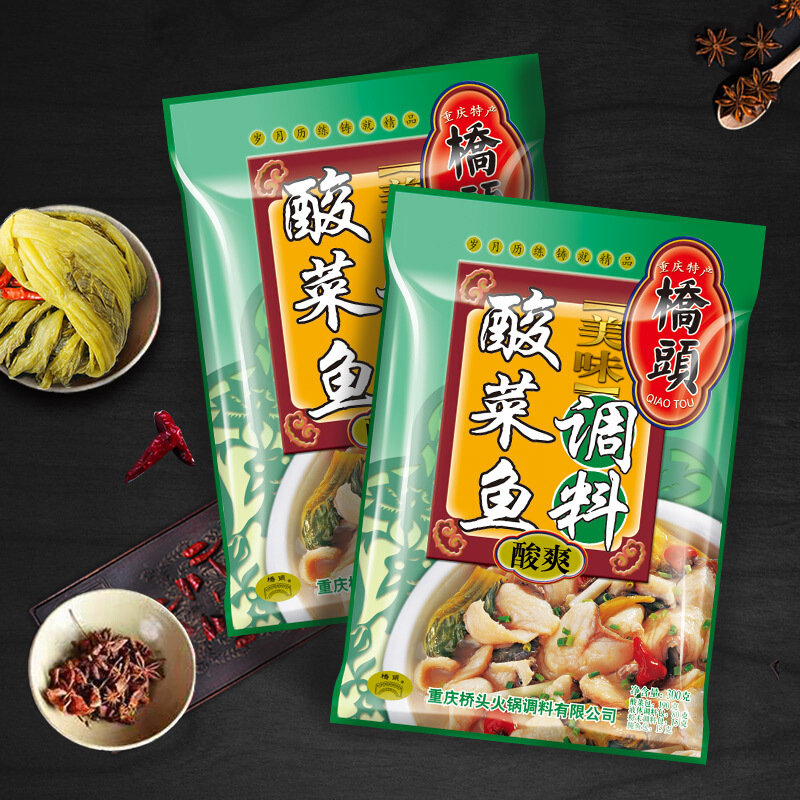 桥头水煮鱼调料300g国美超市甄选