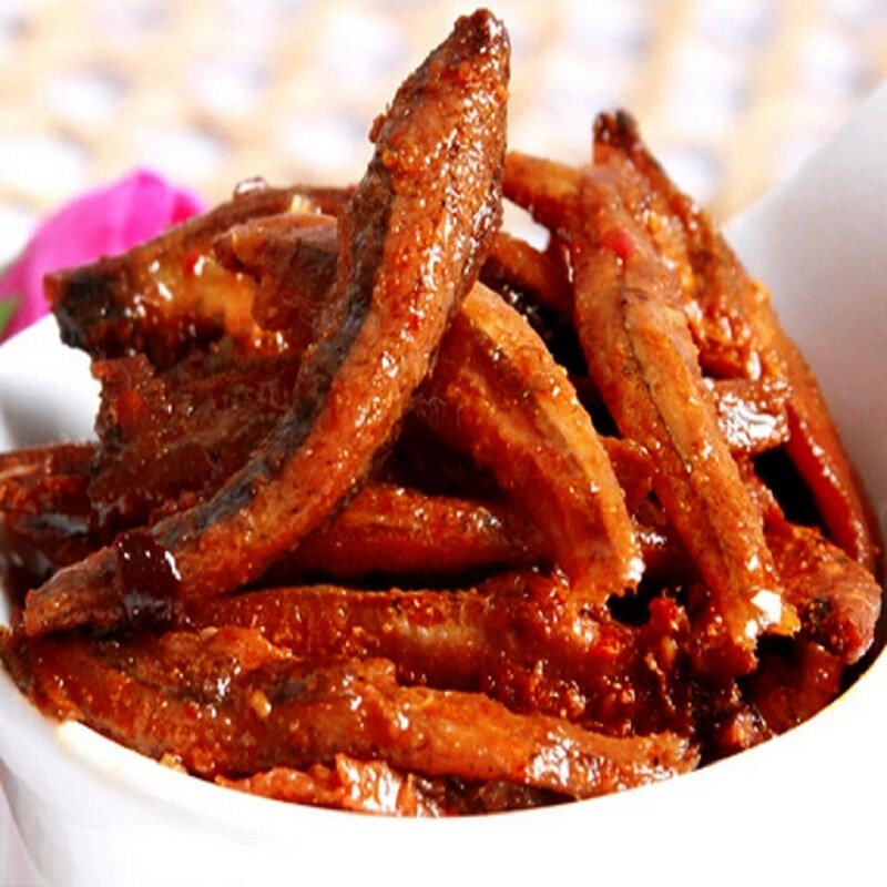 口水娃野山椒味口水鱼12g20袋办公室休闲零食