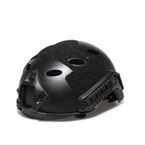 头盔  户外骑行头盔 战术头盔  防护安全帽 迷彩(黑色)