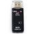 川宇(kawau)C204 SONY相机MS卡专用读卡器 MS记忆棒专属/USB2.0(黑色)第4张高清大图