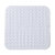 素雅特 SUYATE 浴室淋浴房正方型防滑地垫 54*54cm 1212-001 实色白第5张高清大图