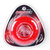 狂神透明橡胶握力圈带按摩50KG握力器两只装(红色)第5张高清大图