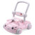 A+B婴儿学步车猫咪款粉色 国美超市甄选第2张高清大图