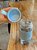 玻璃水杯女士便携迷你小巧泡茶杯2021新款学生个人专用喝水小杯子(新款蓝色-480ml【茶隔款】)第5张高清大图