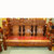 红木家具红木沙发10件套实木沙发组合中华大沙发非洲黄花梨木第5张高清大图