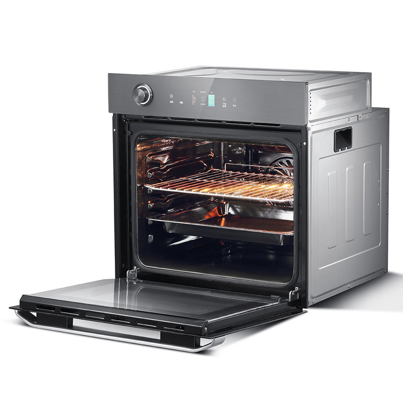 华帝vatti电烤箱jkd74101烘烤黑玻璃童锁