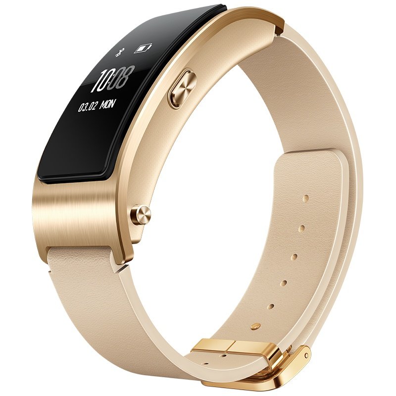 华为huaweib3手环商务版浅沙棕