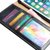 木木（MUNU）苹果7plus iPhone7plus 手机壳 手机套 保护壳 保护套 商务支架皮套 插卡式钱包保护套(酒红)第4张高清大图