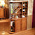 品尚美家 间厅柜实木酒柜客厅隔断玄关柜中式实木家具T02第2张高清大图