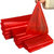 红色手提袋结婚用塑料袋食品袋大中小号加厚家用背心袋胶袋方便袋(26*38（300个） 默认版本)第5张高清大图