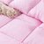 北极绒羽丝被粉色冬被纤维棉被200*230cm 保暖第6张高清大图