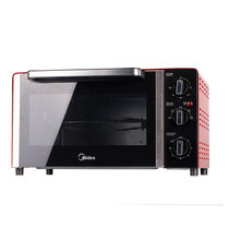 美的(midea)MG25NK-ARR电烤箱25升大容量360度旋转烤叉不锈钢把手实体店品质机型(商品)