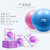 李宁（LI-NING）瑜伽球 加厚防滑健身球专业防爆材质男女通用弹力球 LBDM768(灰黑色 通用)第5张高清大图