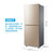 美的（Midea）172升冰箱 双门 小型 家用 节能静音 小冰箱BCD-172CM(E) 芙蓉金(金色 172)第5张高清大图