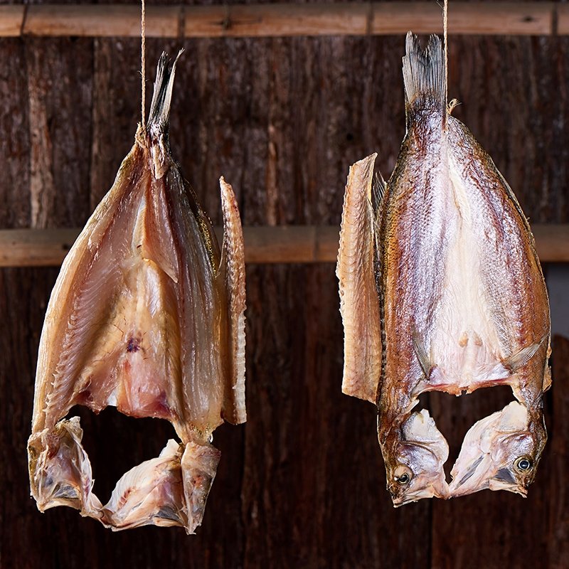 海鱼干下饭菜广东特产整条风干腌制非说明风干咸淡适中不咸不硬不柴