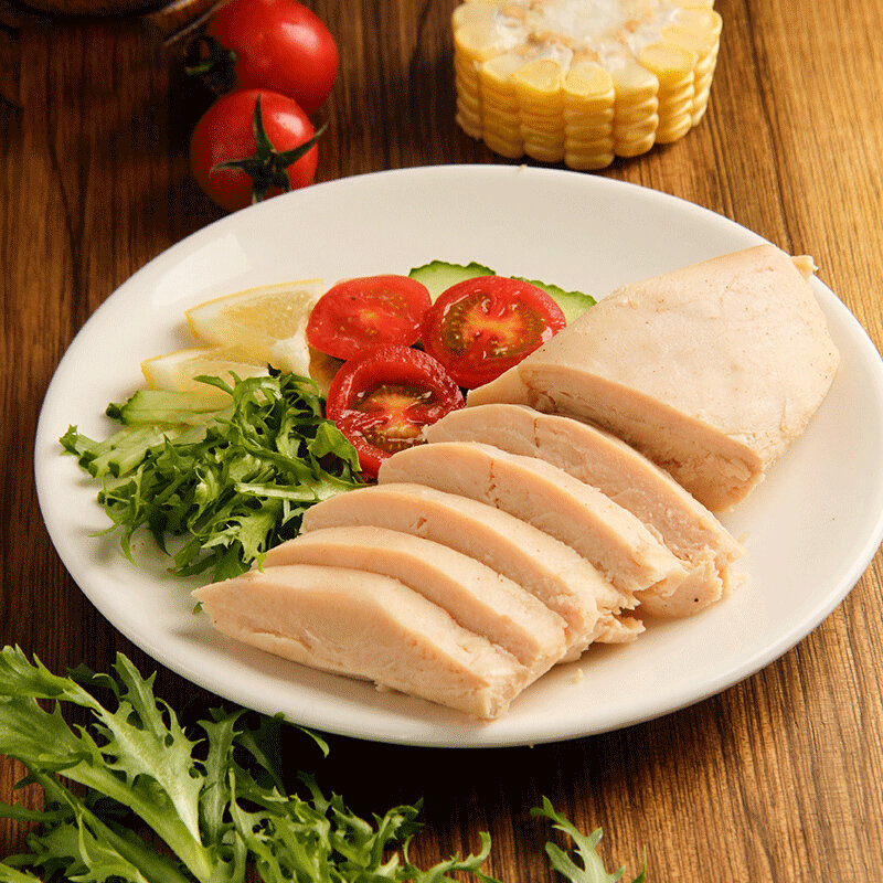 双汇速食鸡胸肉原味100g4袋健身开袋即食代餐低脂