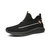 阿帕图跑步鞋个性透气叶子休闲鞋韩版休闲单鞋(黑色 39)第5张高清大图