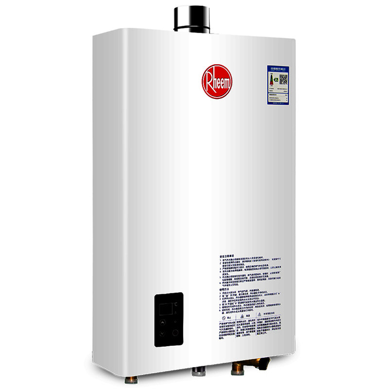 瑞美(rheem jsq26-df 13升电脑版 强排式燃气 热水器 白