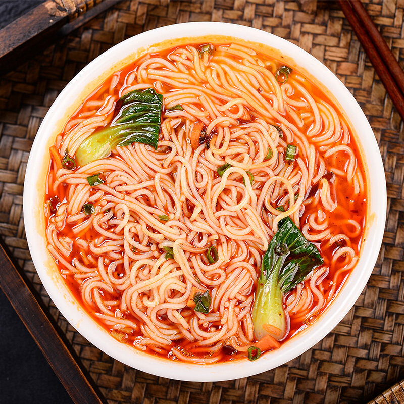 马老表云南过桥米线4袋装非油炸方便速食米粉红烧酸辣麻辣牛肉综合