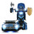星辉Rastar奔驰遥控变形机器人RS战警一键遥控变形车金刚儿童玩具车(蓝色)第5张高清大图