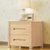 实木床头柜白蜡木原木色储物柜简约现代床边柜收纳柜卧室家具(默认 默认)第2张高清大图