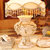 梵莎奇欧式台灯客厅卧室床头灯陶瓷田园装饰结婚礼物第2张高清大图