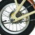 阿米尼折叠自行车迷你自行车12寸便携成人折叠车男女款学生单车 EKB2001(洋白/淡蓝板罩)第5张高清大图