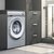 西门子10公斤洗衣机全自动 家用变频 智能除渍 滚筒洗衣机WB45VM080W(银色 10kg)第4张高清大图
