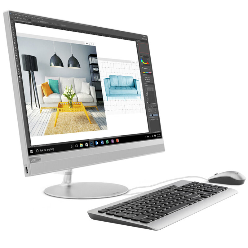 联想lenovoideacentreaio52022215寸致美家庭一体机电脑a491204g1twin