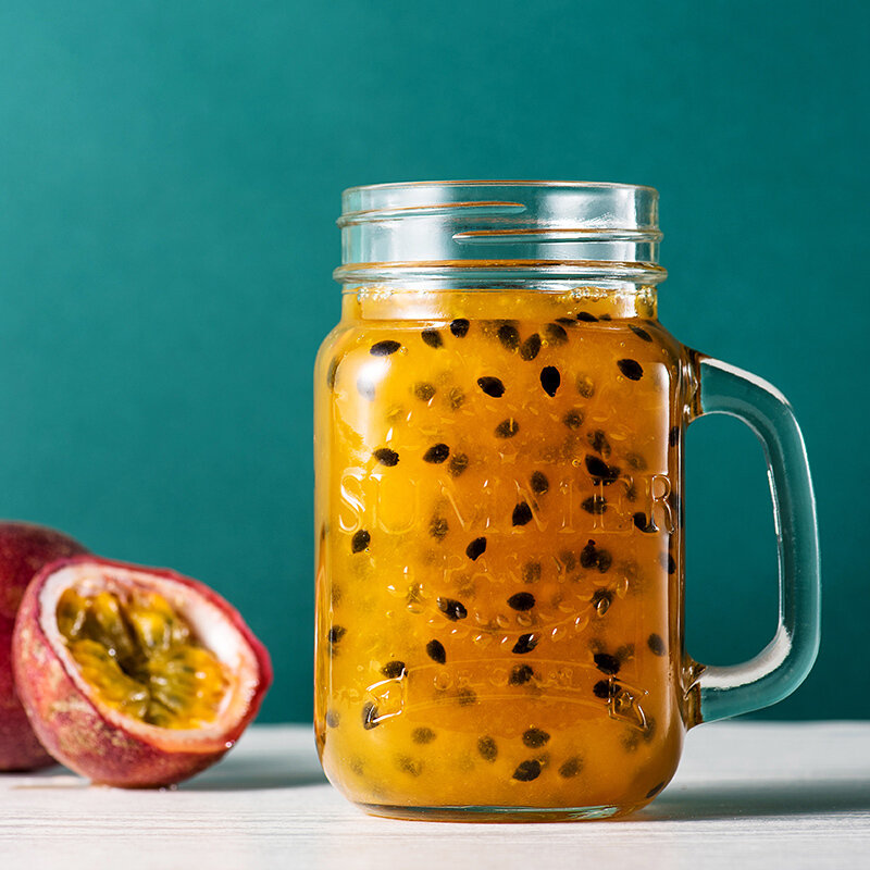 福事多百香果茶600g国货原装自制果味茶酱冲饮品蜂蜜