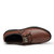 米斯康MR.KANG冬季加绒保暖男靴 牛皮舒适系带棉鞋 圆头商务靴子(689棕色)第4张高清大图
