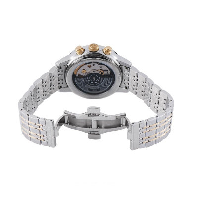 天梭/Tissot手表 卡森系列钢带机械男表T085.427.11.011.00(银壳黑面白带 钢带)