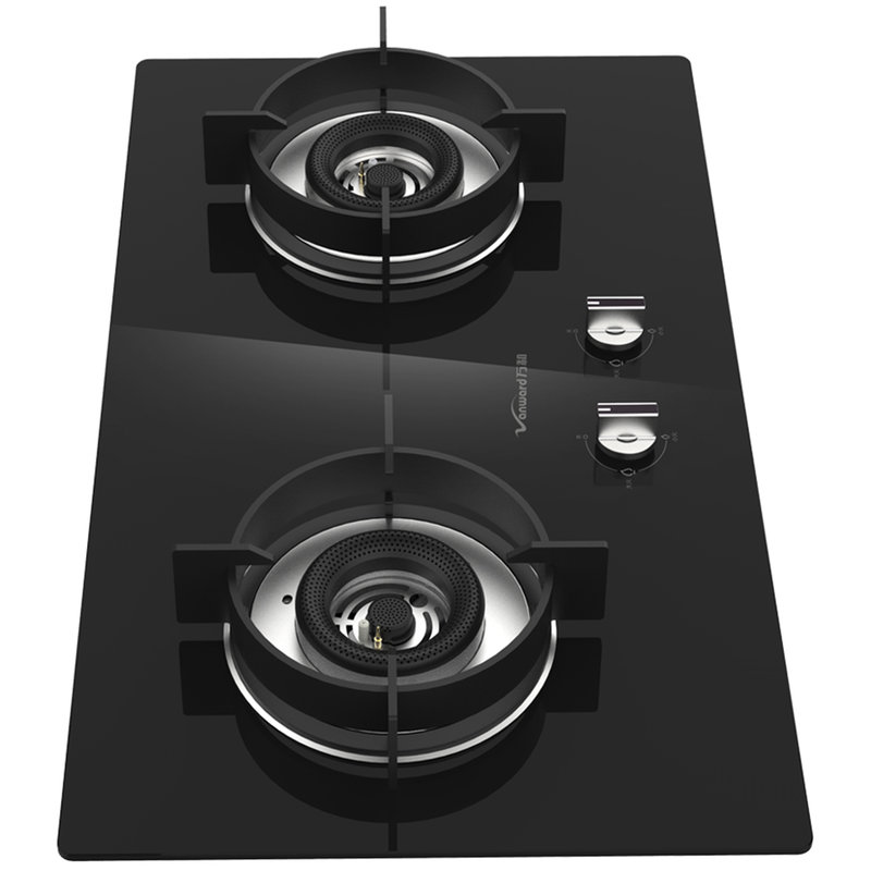万和(vanward) jzt-cl06 黑色 钢化玻璃 多孔双喷直火
