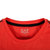 Emporio Armani阿玛尼男士宽松圆领短袖T恤 纯棉半袖男t恤 90572(红色 XXL)第4张高清大图
