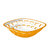 意大利 Guzzini 进口果篮家用厨房方口果盘餐具水果盘 国美厨空间(橙)第3张高清大图