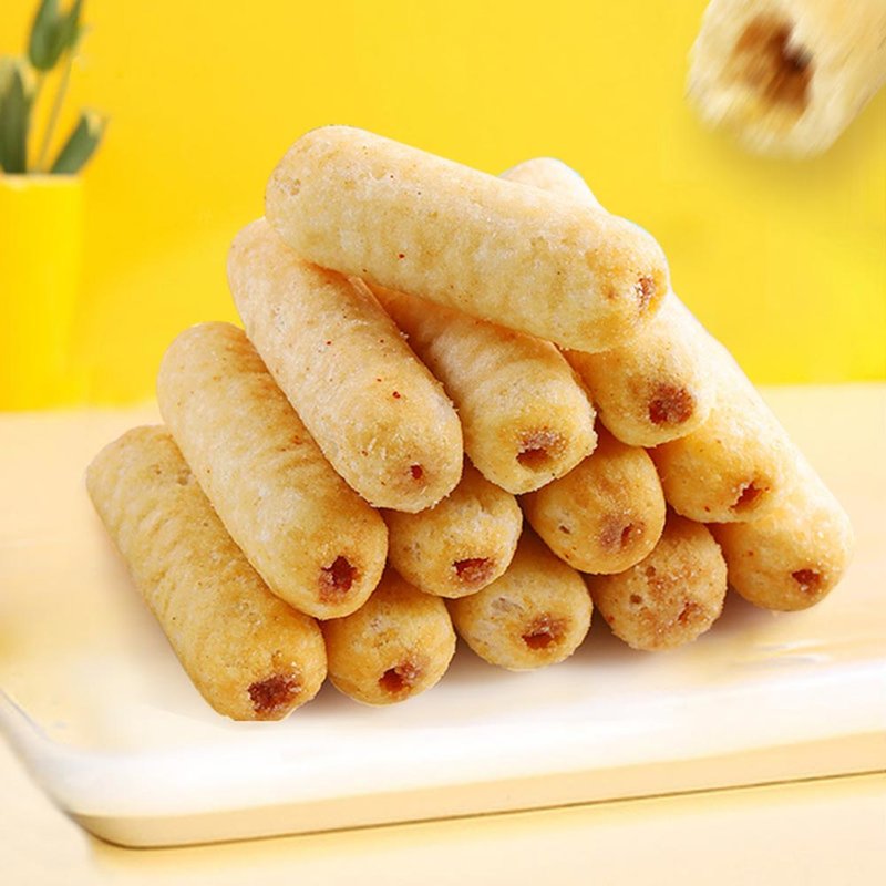 旺得利夹心米果棒260g混合口味约46根一箱酥脆可口