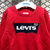 Levi’s李维斯童装男婴童经典纯棉针织长袖T恤卫衣83681HO913-R5A(100CM 红色)第2张高清大图