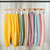 儿童春夏季新款棉质哈伦裤(150码 草绿)第4张高清大图