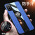 华为荣耀X10MAX手机壳防摔全包honor X10max布纹磁吸指环7.09英寸商务保护套(蓝色磁吸指环款)第8张高清大图
