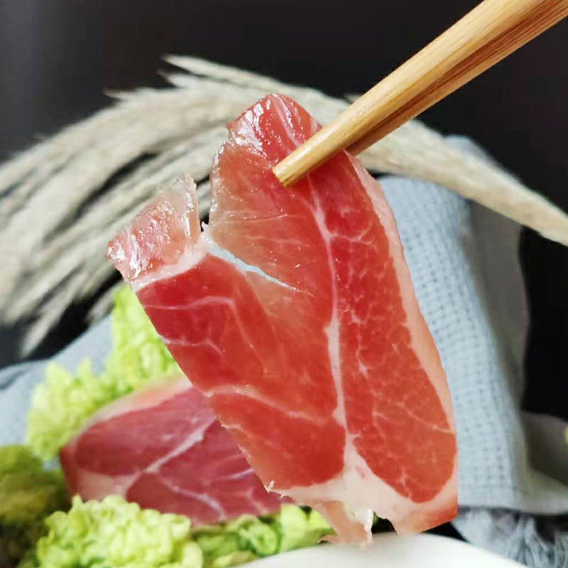 东恒大河乌猪块状火腿500g精品火腿块云南火腿