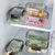 保鲜盒冰箱专用大容量沙拉水果便当盒子家用透明食品级塑料密封盒(黑色【中号】)第3张高清大图