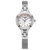 瑞士宾格（BINGER）手表石英表女士手表商务休闲佳丽系列精钢女表防水腕表(银色)第2张高清大图