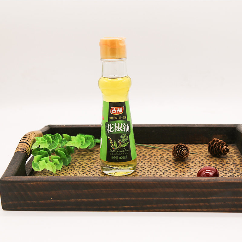 古福花椒油65ml清香麻爽四川火锅蘸料凉拌烹饪瓶65ml
