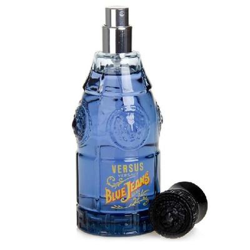 versace范思哲蓝色牛仔 75ml 中性香水 个性时尚 洒脱 进口香水