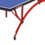 红双喜乒乓球桌家用标准移动折叠乒乓球台 T3188小彩虹乒乓球桌(天蓝色)第4张高清大图