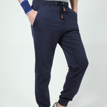 2025春装新款战地吉普AFS JEEP弹力运动裤 男士运动长裤(蓝色 3XL)