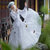 影视古装女白色还珠格格抖音同款香妃衣服含香蒙族飘逸cos秋汉服(白色 XL)第4张高清大图
