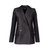 GIVENCHY女式黑色羊毛西装外套 BW309R12MN-498 0136黑色 时尚百搭第5张高清大图