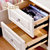 拉斐曼尼 HB003 韩式床头柜实木床头柜简约床头柜田园象牙白色 收纳柜(象牙白 默认)第4张高清大图